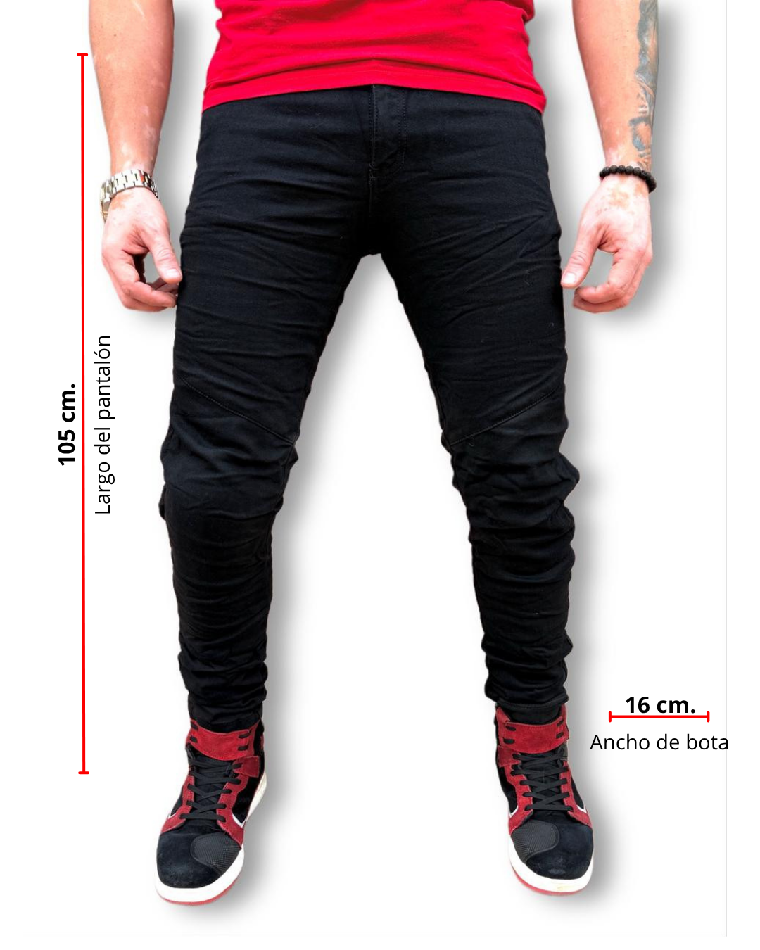 Jean de Protección BT Negro (Solo Talla 36)