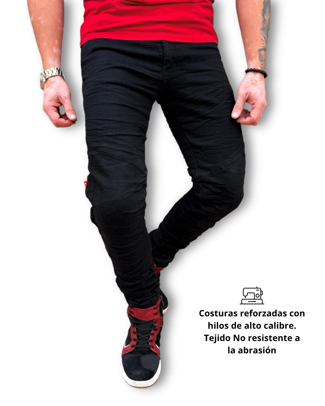 Jean de Protección BT Negro (Solo Talla 36)