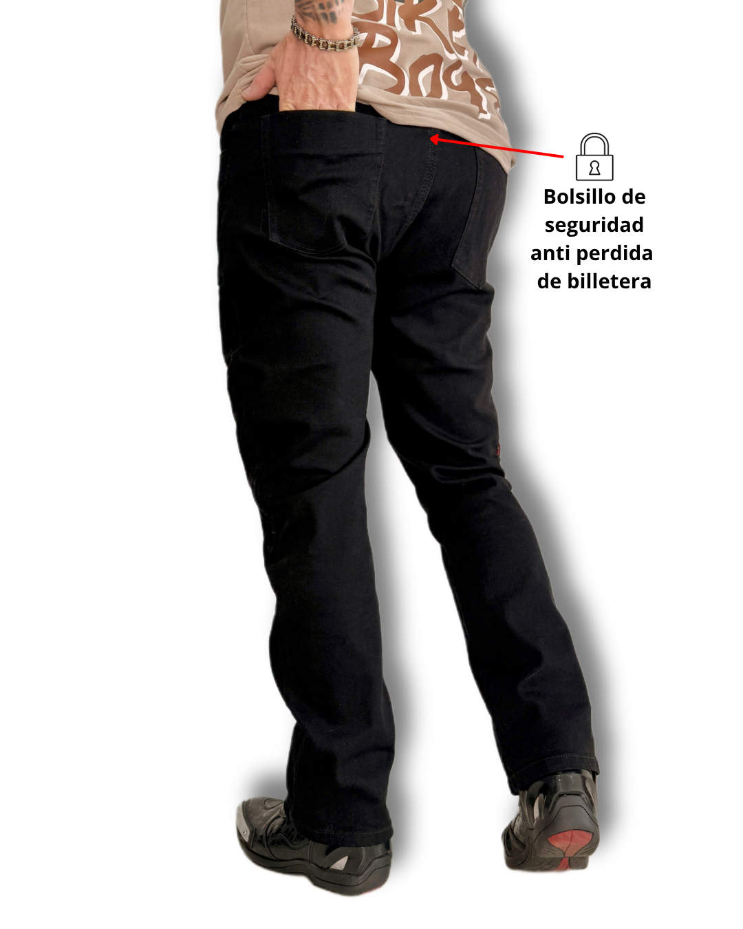 Jean de Protección Confort Black
