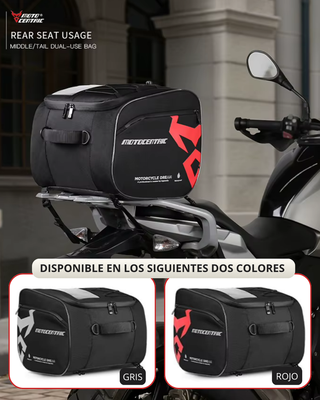 Dry Bag Motocentric 25 Litros