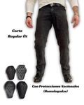 COMBO Jean Confort Grey + Protección Homologada