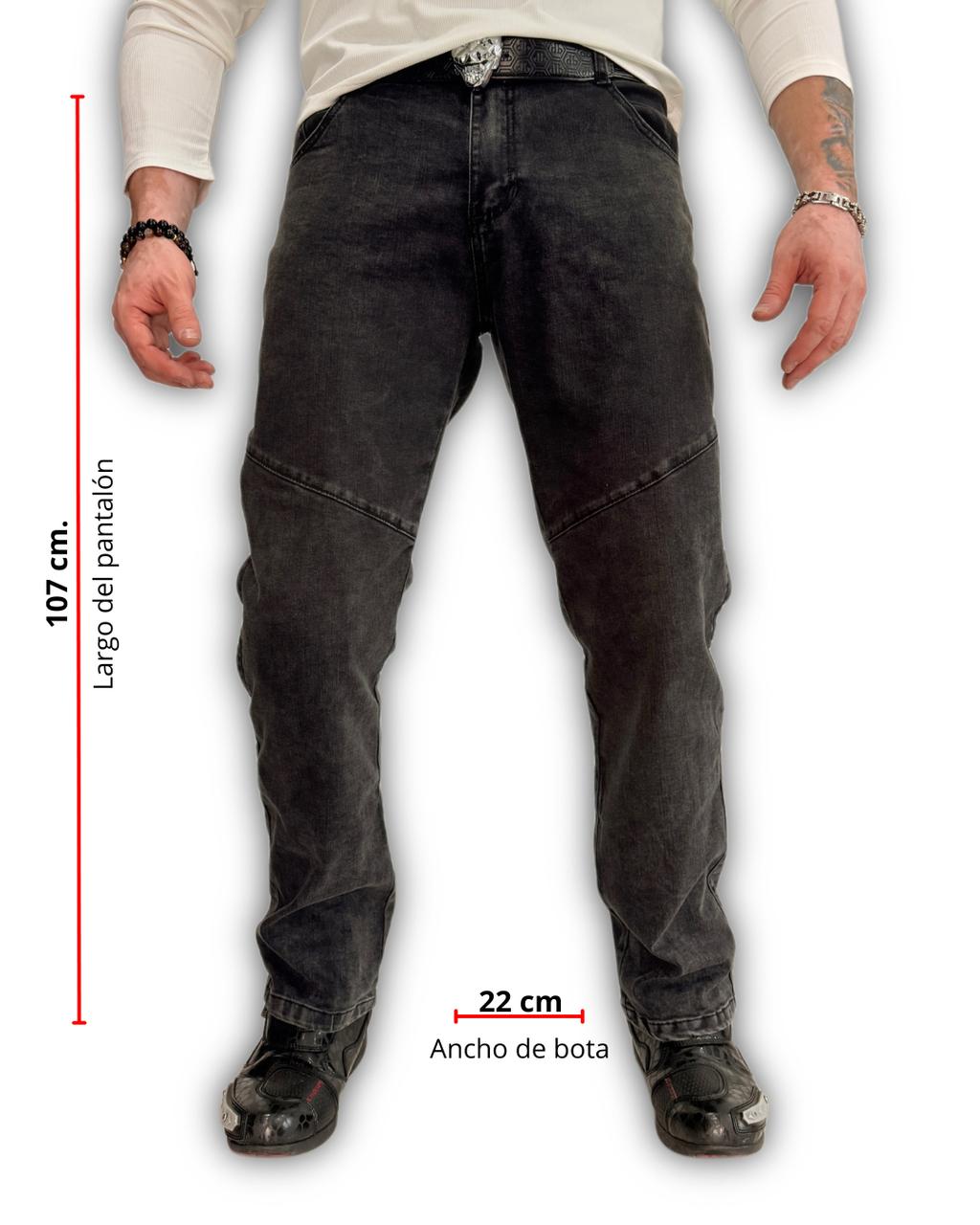 COMBO Jean Confort Grey + Protección Certificada