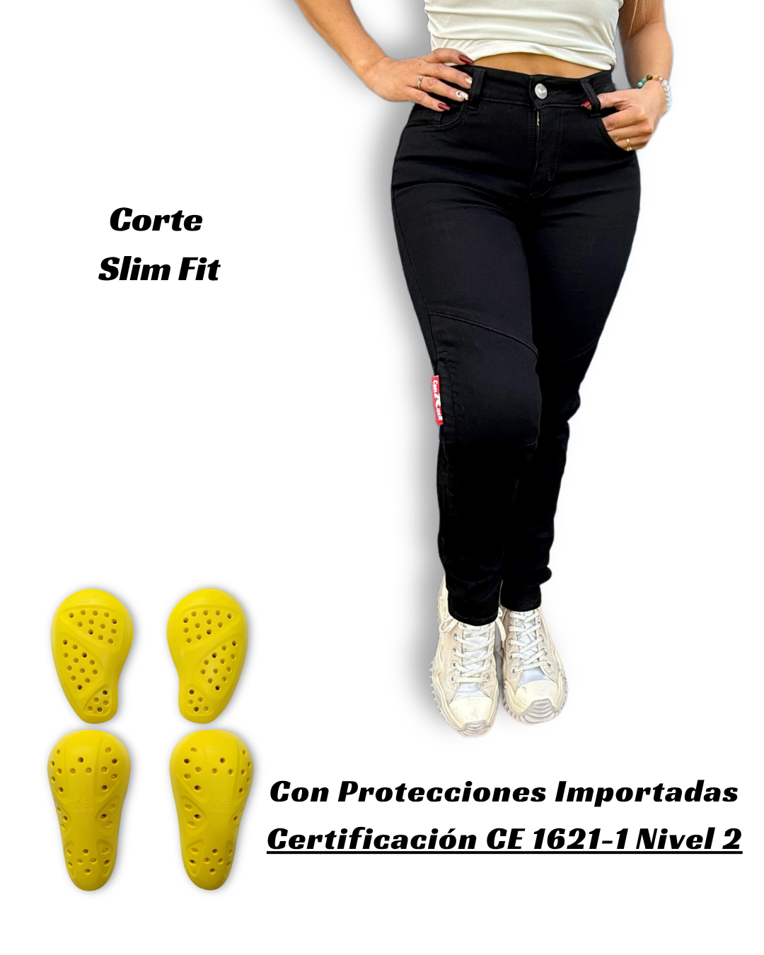 COMBO Jean Black Princess + Protección Certificada