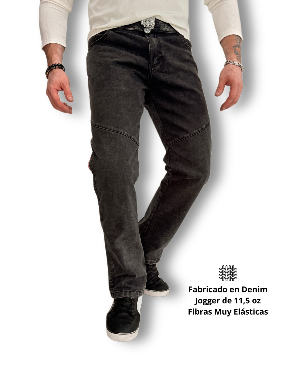 COMBO Jean Confort Grey + Protección Certificada