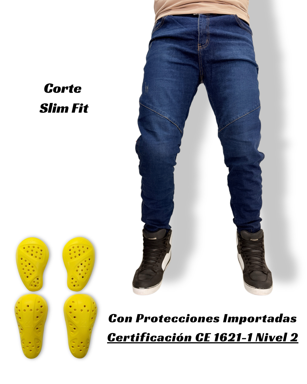 COMBO Jean BT Azul + Protección Certificada
