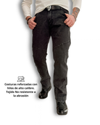 COMBO Jean Confort Grey + Protección Certificada