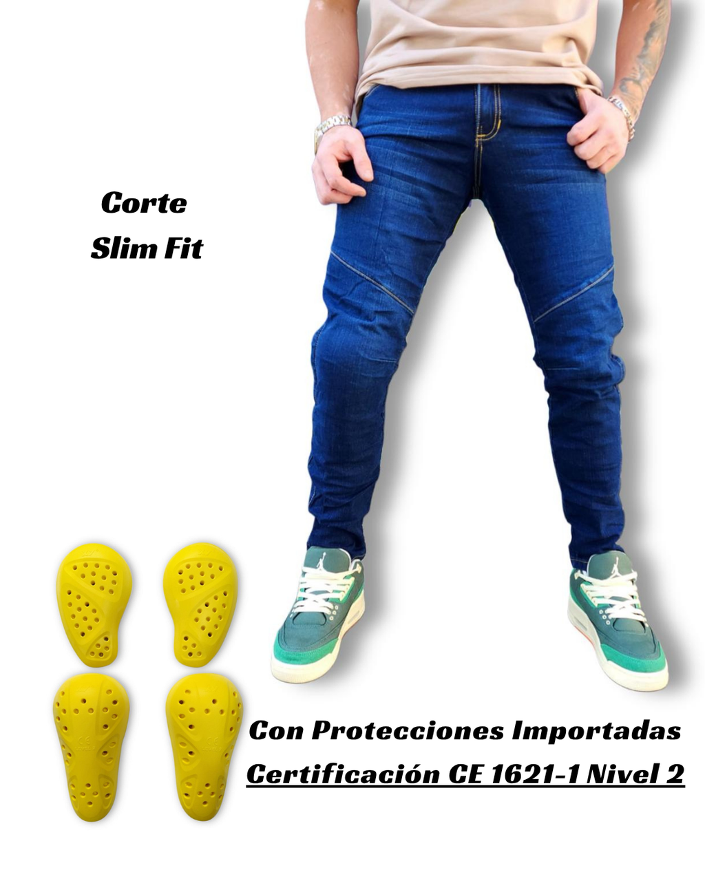 COMBO Jean BT Stone + Protección Certificada