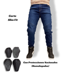 COMBO Jean BT Azul + Protección Homologada