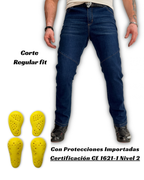 COMBO Jean Confort Blue + Protección Certificada